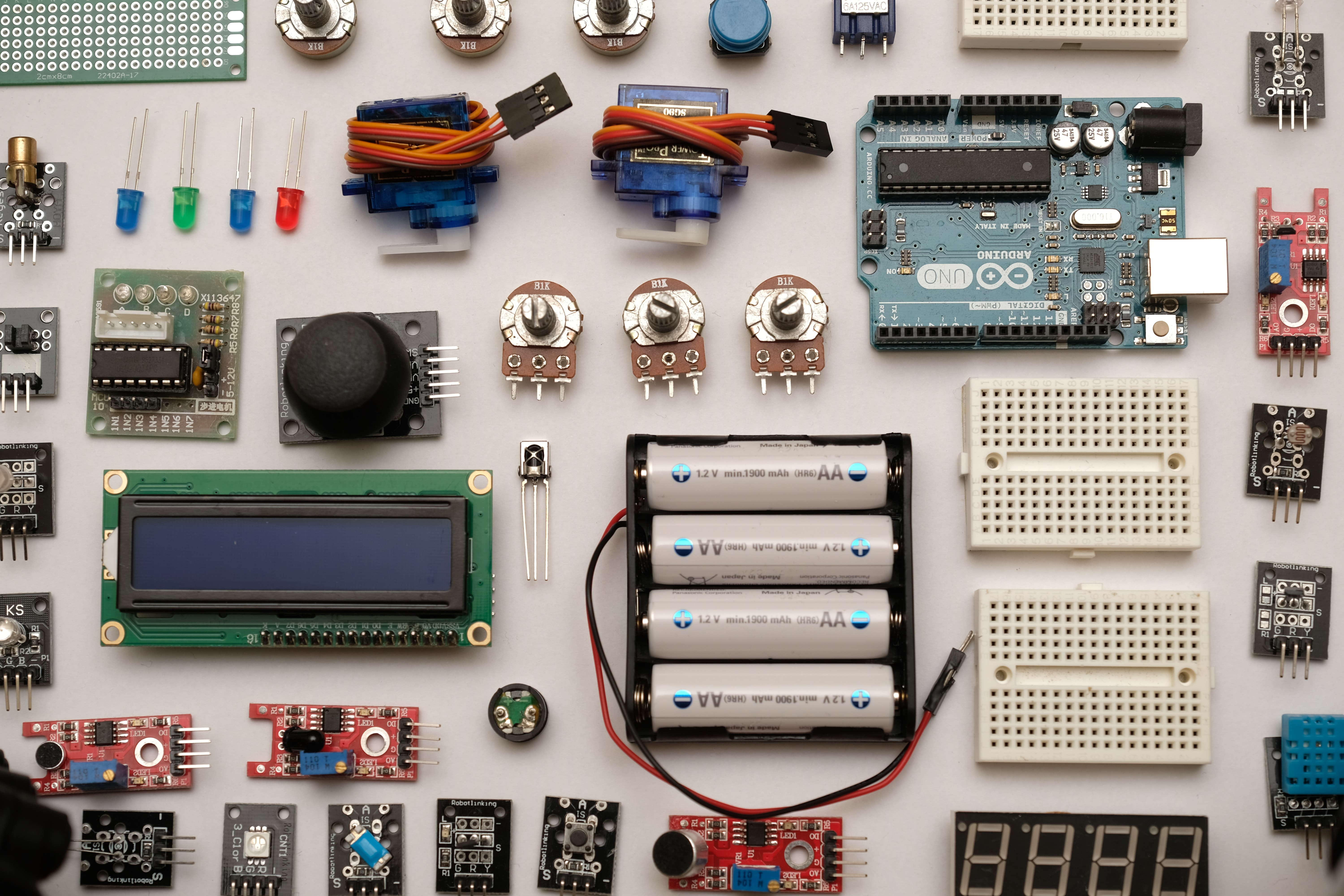 Arduino Toolkit and its contents